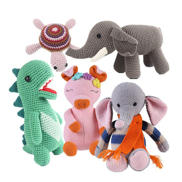 Cute Hand Crochet bag Crochet Dinosaur bag