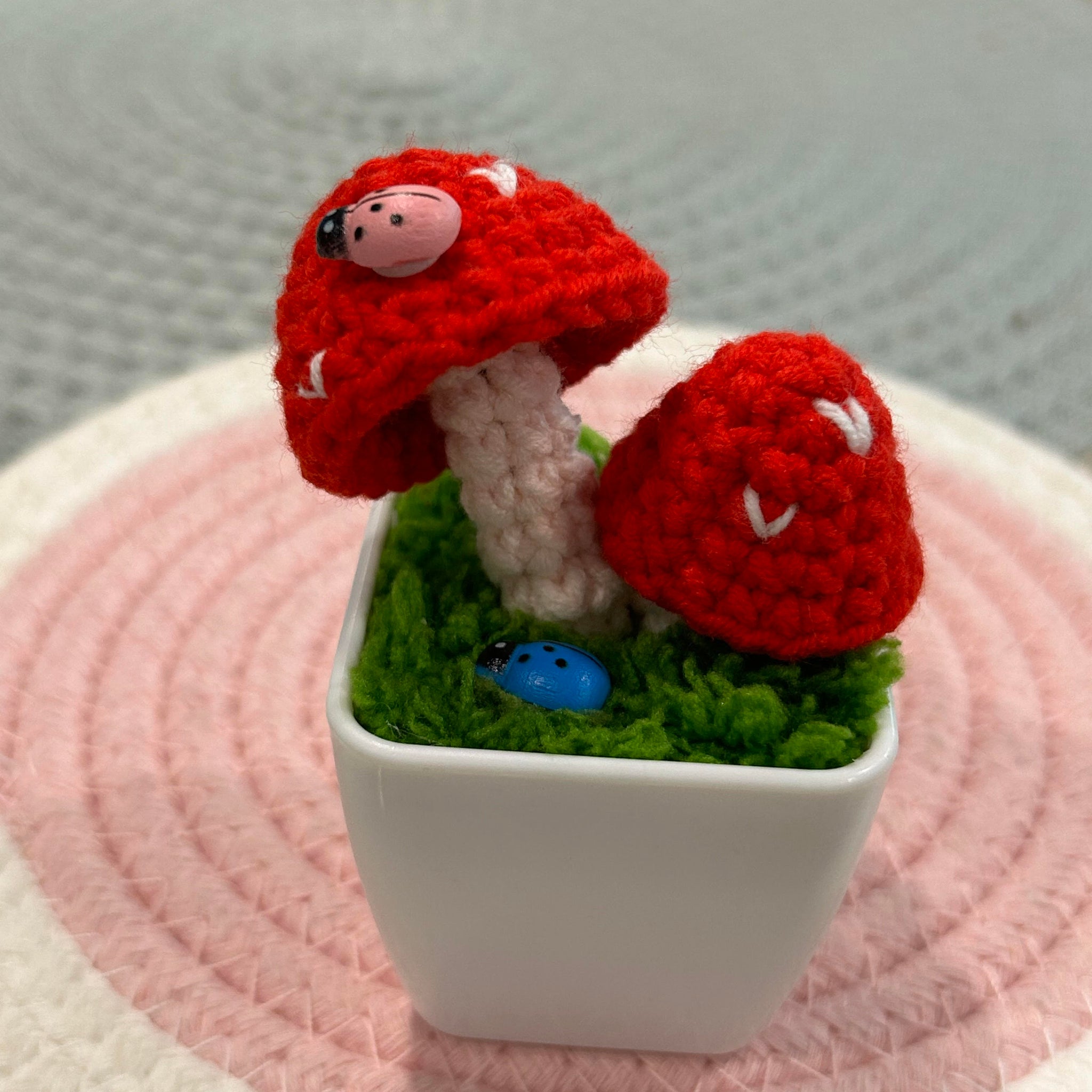 Handmade Crochet Mushrooms Crochet